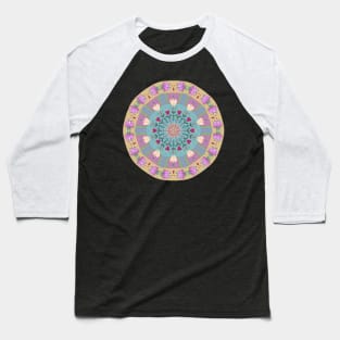 Wingspan Mandala Baseball T-Shirt